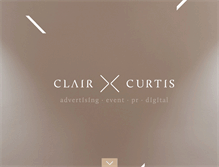 Tablet Screenshot of clairandcurtis.com